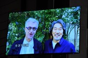 左からヴィム・ヴェンダース、役所広司。