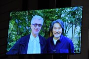 左からヴィム・ヴェンダース、役所広司。
