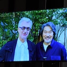 役所広司がキネ旬主演男優賞に輝く、ヴィム・ヴェンダースと喜びをわかち合う