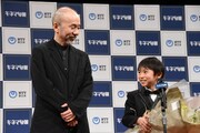 左から塚本晋也、塚尾桜雅。