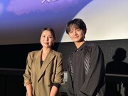 左から世武裕子、齋藤潤。