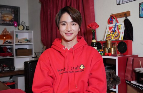 彰役の木戸大聖。