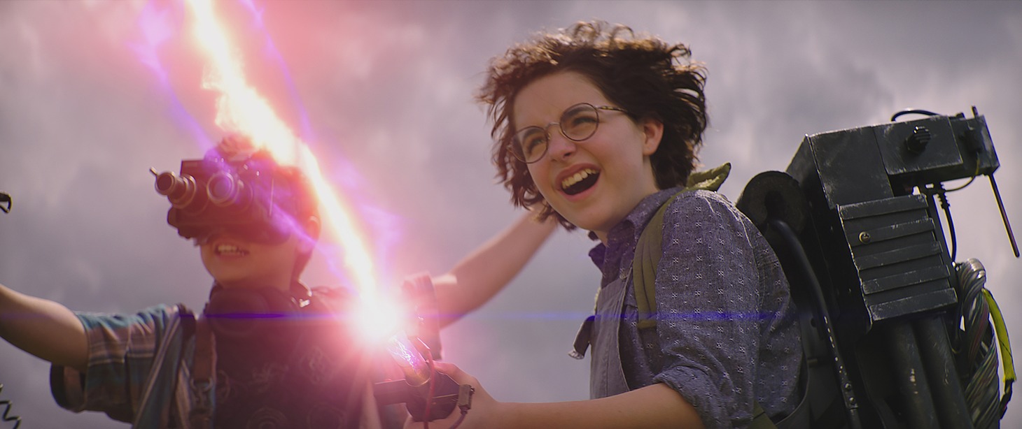 「ゴーストバスターズ／アフターライフ」場面写真 (c) 2021 Columbia Pictures Industries, Inc. and BRON Creative USA, Corp. All Rights Reserved.
"GHOSTBUSTERS" and "GHOST DESIGN" are trademarks of Columbia Pictures Industries, Inc. All Rights Reserved.