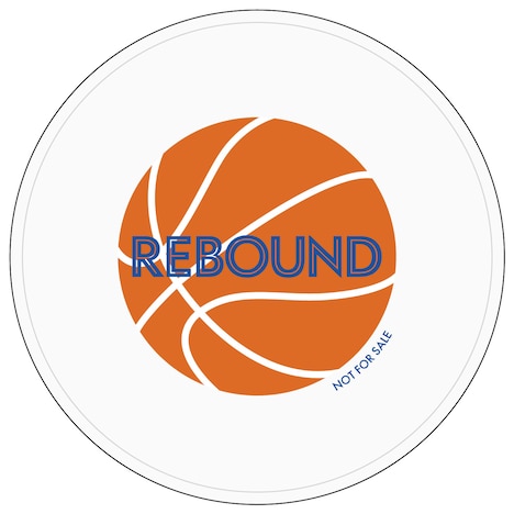 「リバウンド」ムビチケ前売り券（オンライン）購入者限定キャンペーン賞品の日本オリジナルスマホグリップ。