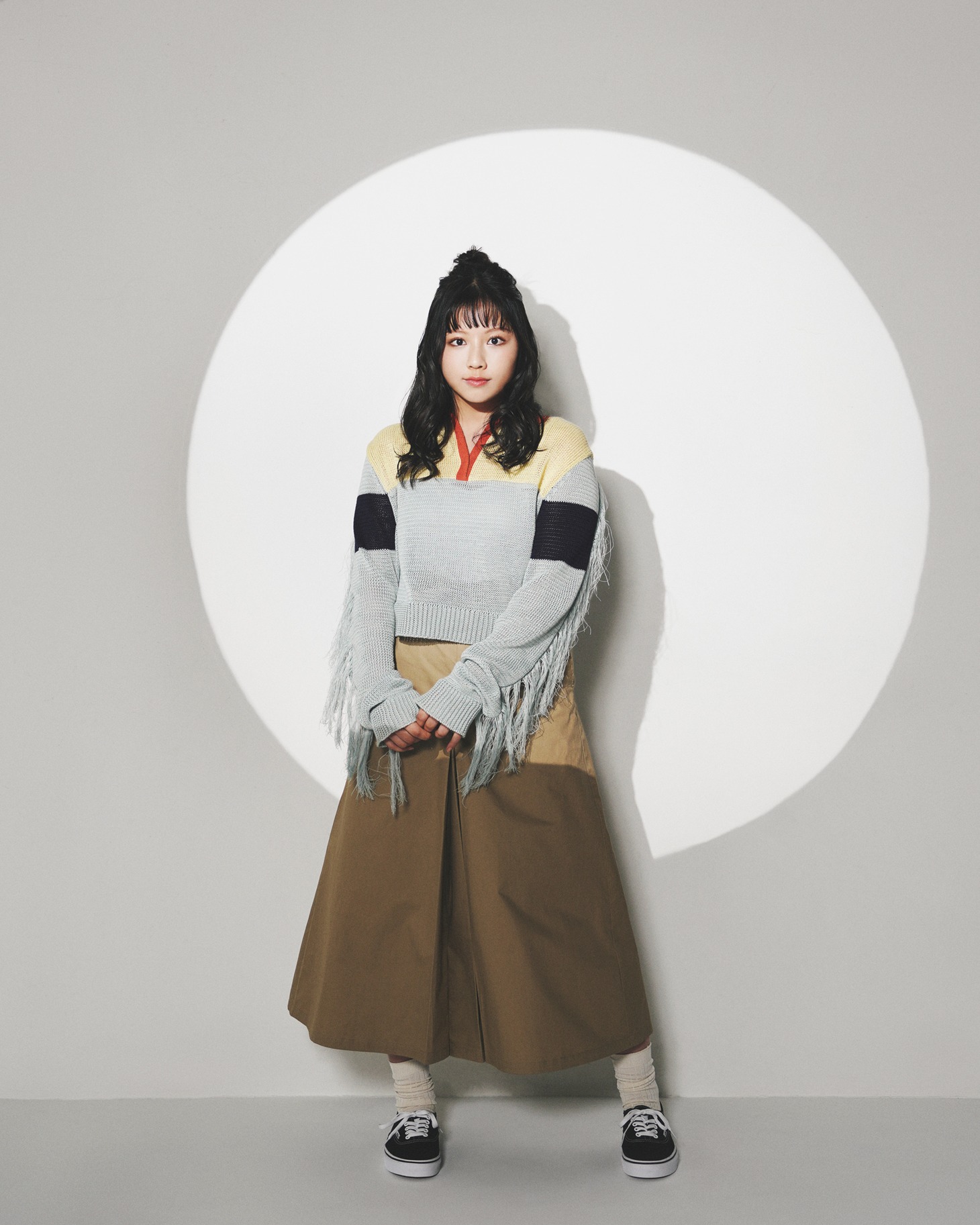 早川梨沙役の渡邉美穂。