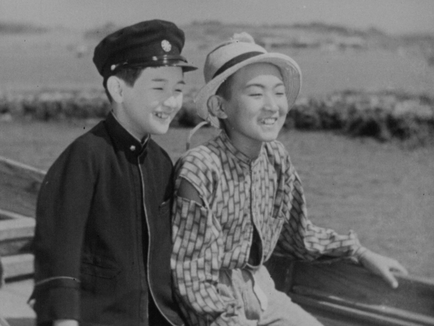 「與太者の感激 與太者と海水浴」場面写真 (c)1933松竹株式会社