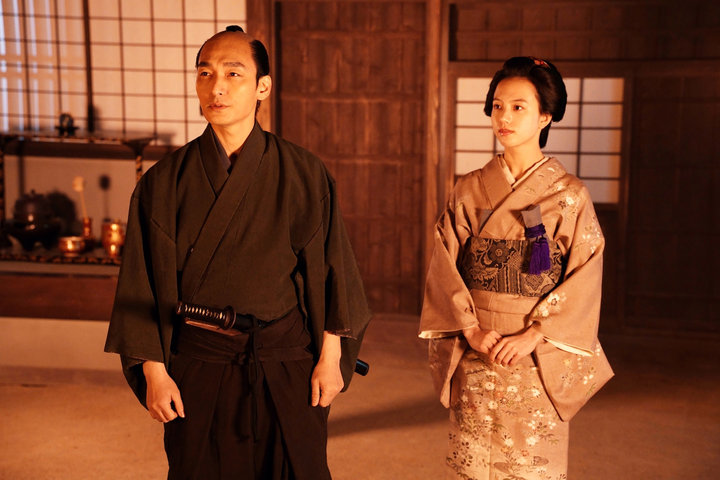 「碁盤斬り」場面写真