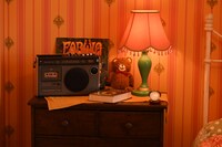 「魔女の家」アーヤの寝室。