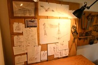 「飛行機乗りの塔」内部