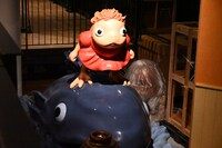 「ジブリの大倉庫」内の「公開倉庫」。