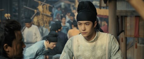 中国ドラマ「風起洛陽～神都に翔ける蒼き炎～」より、ワン・イーボー（王一博）演じる百里弘毅（ひゃくりこうき）。