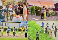 制作現場の様子。