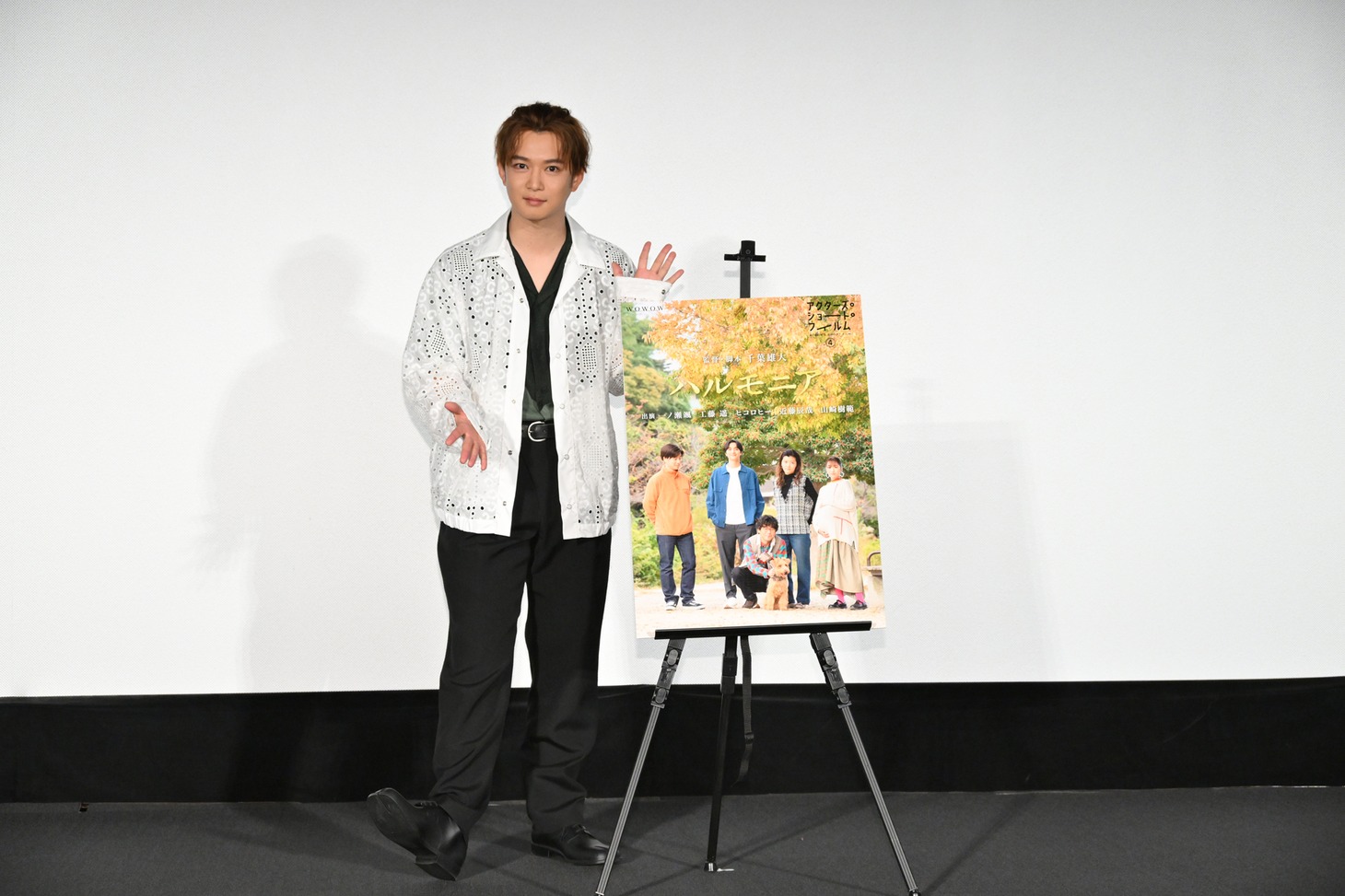 「ハルモニア」を監督した千葉雄大。