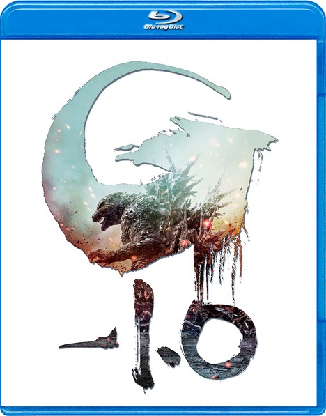「ゴジラ-1.0」Blu-ray2枚組のジャケット。