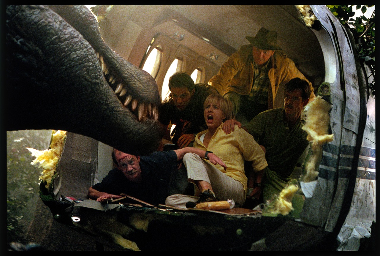 「ジュラシック・パーク III」場面写真 TM & (c) 2001 Universal Studios and Amblin Entertainment, Inc. All Rights Reserved.