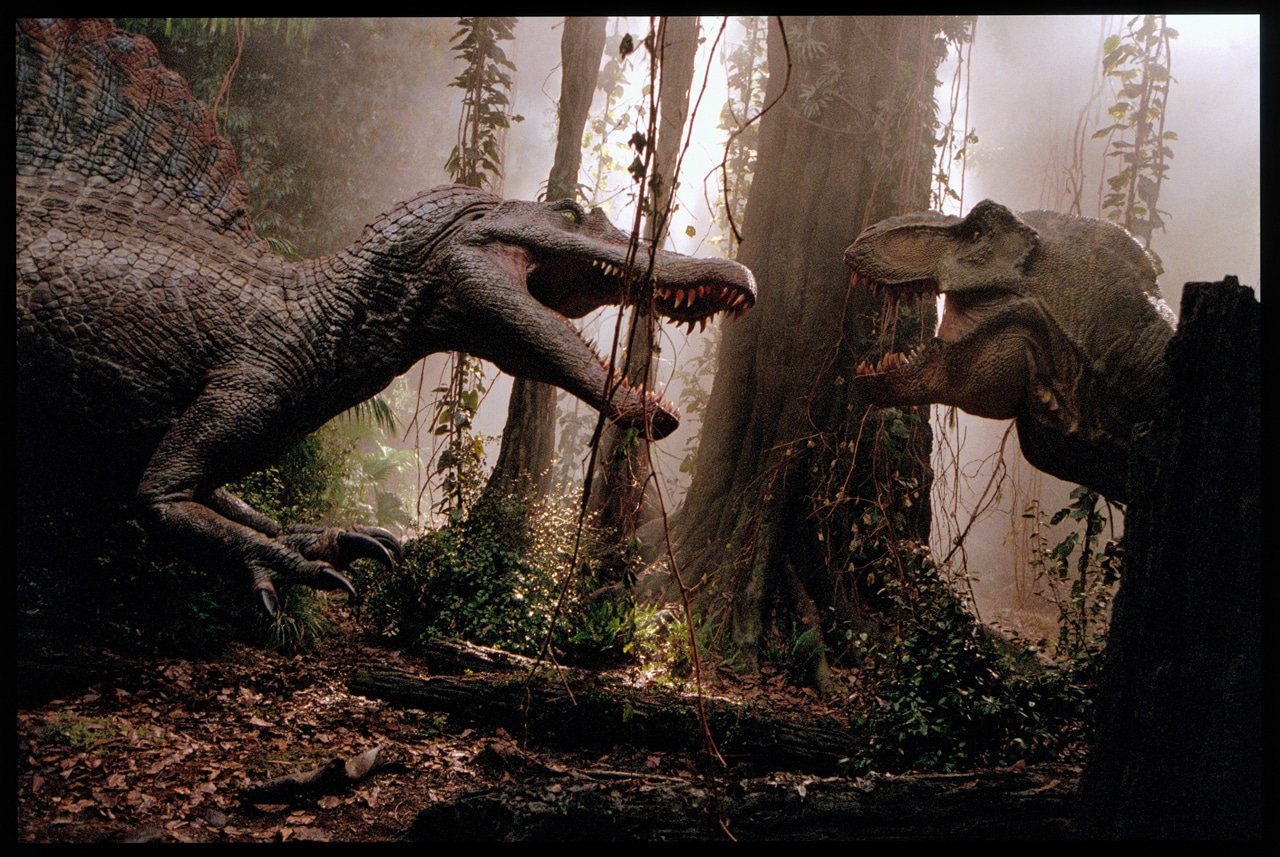 「ジュラシック・パーク III」場面写真 TM & (c) 2001 Universal Studios and Amblin Entertainment, Inc. All Rights Reserved.