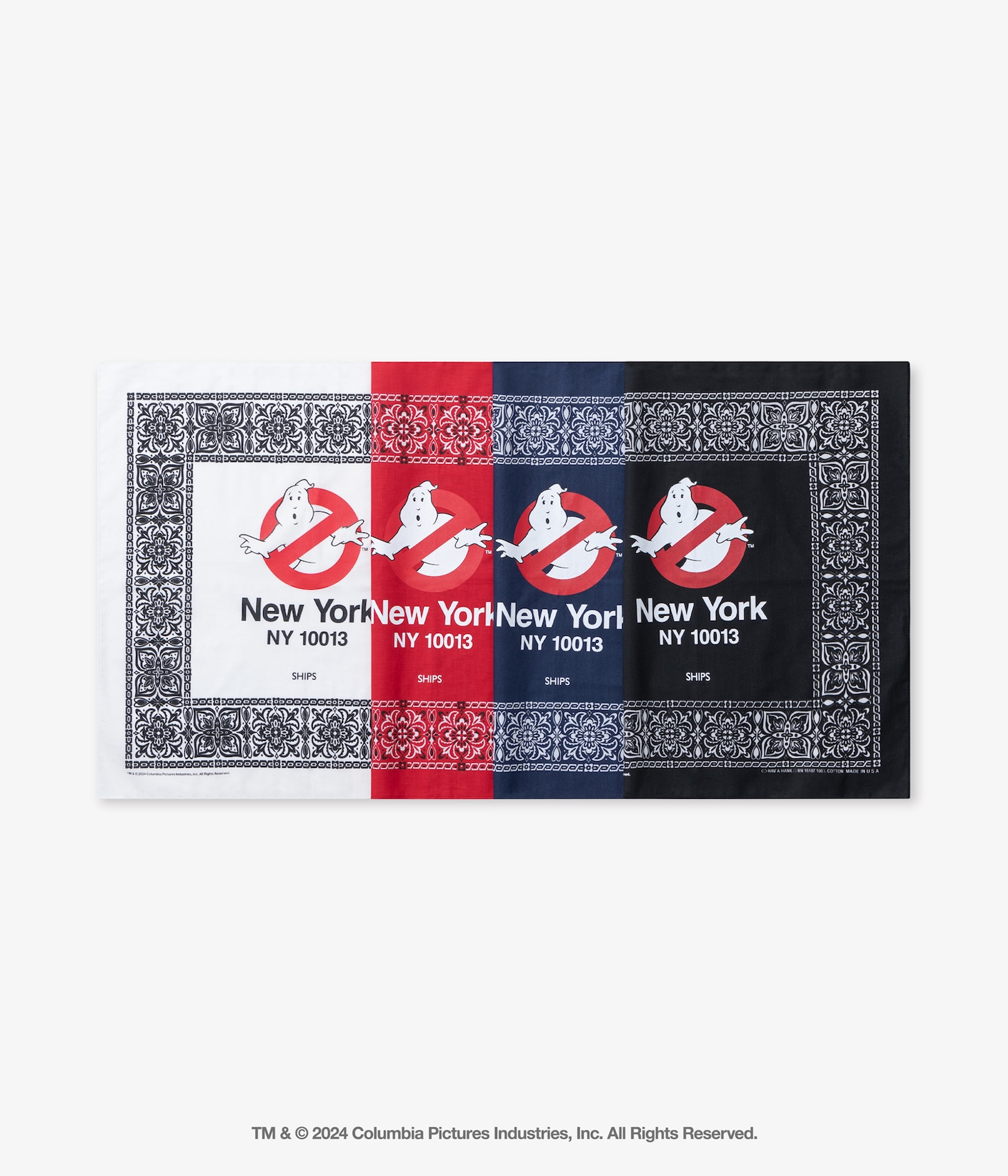 メンズ Bandana（各1430円）