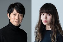 左から佐々木蔵之介、二階堂ふみ。