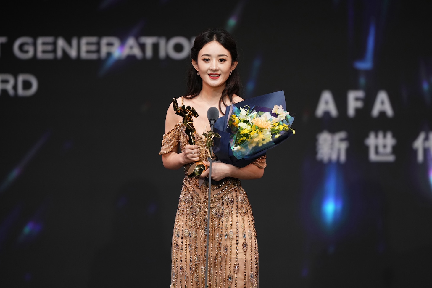 AFA Next Generation Awardを授与されたチャオ・リーイン。