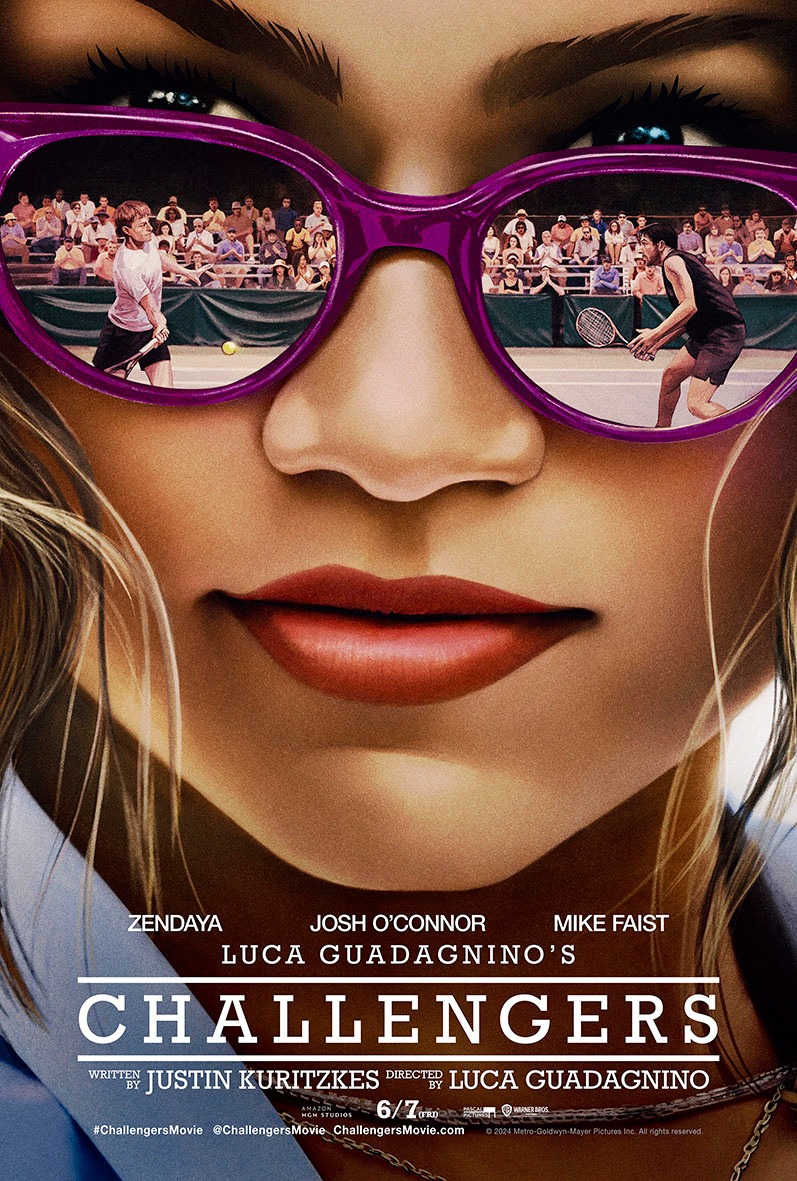 「チャレンジャーズ」US版ポスタービジュアル