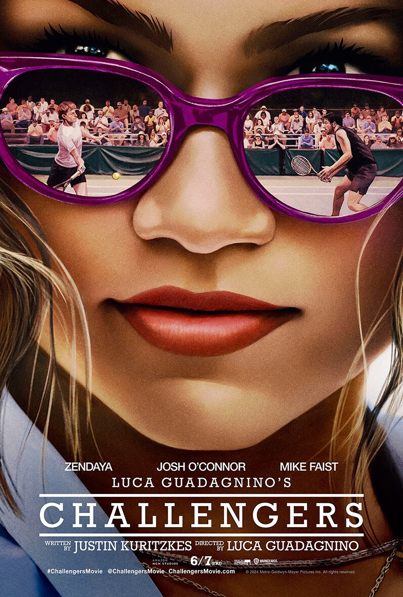 「チャレンジャーズ」US版ポスタービジュアル