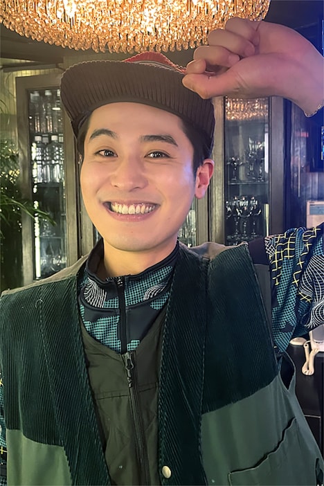 てっちゃん役の堀井新太。