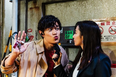 Netflix映画「シティーハンター」場面写真