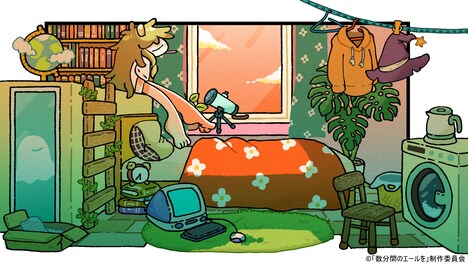 織重夕 feat. 菅原圭「ある呪文」リリックビデオ イラスト