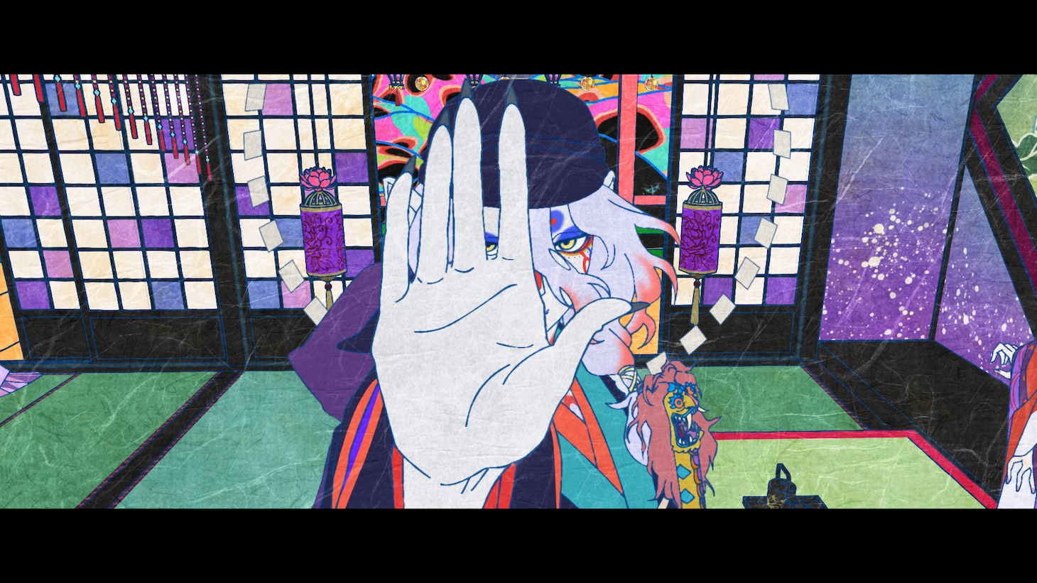 「劇場版モノノ怪 唐傘」特報映像第2弾より。