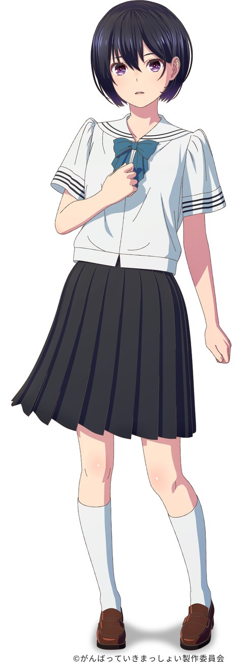 村上悦子のキャラクタービジュアル。