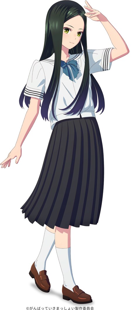 井本真優美のキャラクタービジュアル。