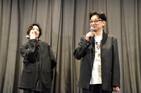左から若葉竜也、荒木伸二。