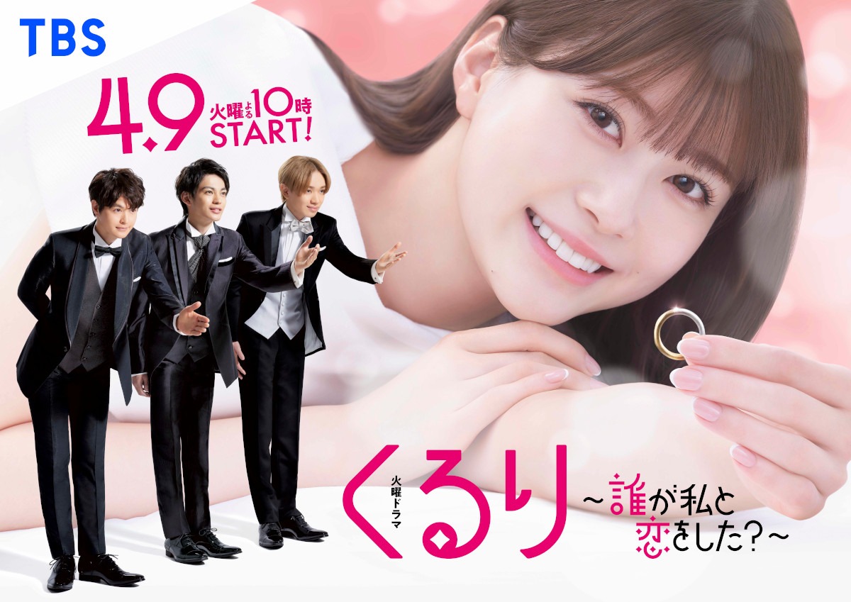ドラマ「くるり～誰が私と恋をした？～」ビジュアル