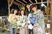 左から鳴海唯、二階堂ふみ、チェ・ジョンヒョプ、絃瀬聡一。