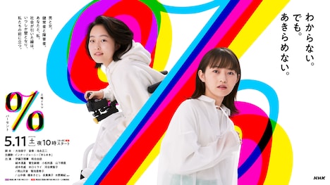 土曜ドラマ「パーセント」メインビジュアル