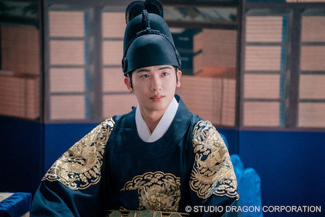 韓国ドラマ「青春ウォルダム 呪われた王宮」より、パク・ヒョンシク演じるイ・ファン。