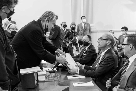 「オッペンハイマー」メイキング写真