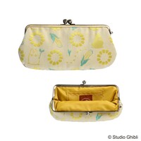 ジャガードがま口ポーチ