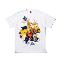 FLCL×GEEKS RULE 15 SILKSCREEN HAND PRINTING T SHIRT (c)IG / GAINAX / KGI