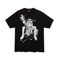 FLCL×GEEKS RULE SILKSCREEN PRINTING T SHIRT（ハル子）/BLACK (c)IG / GAINAX / KGI