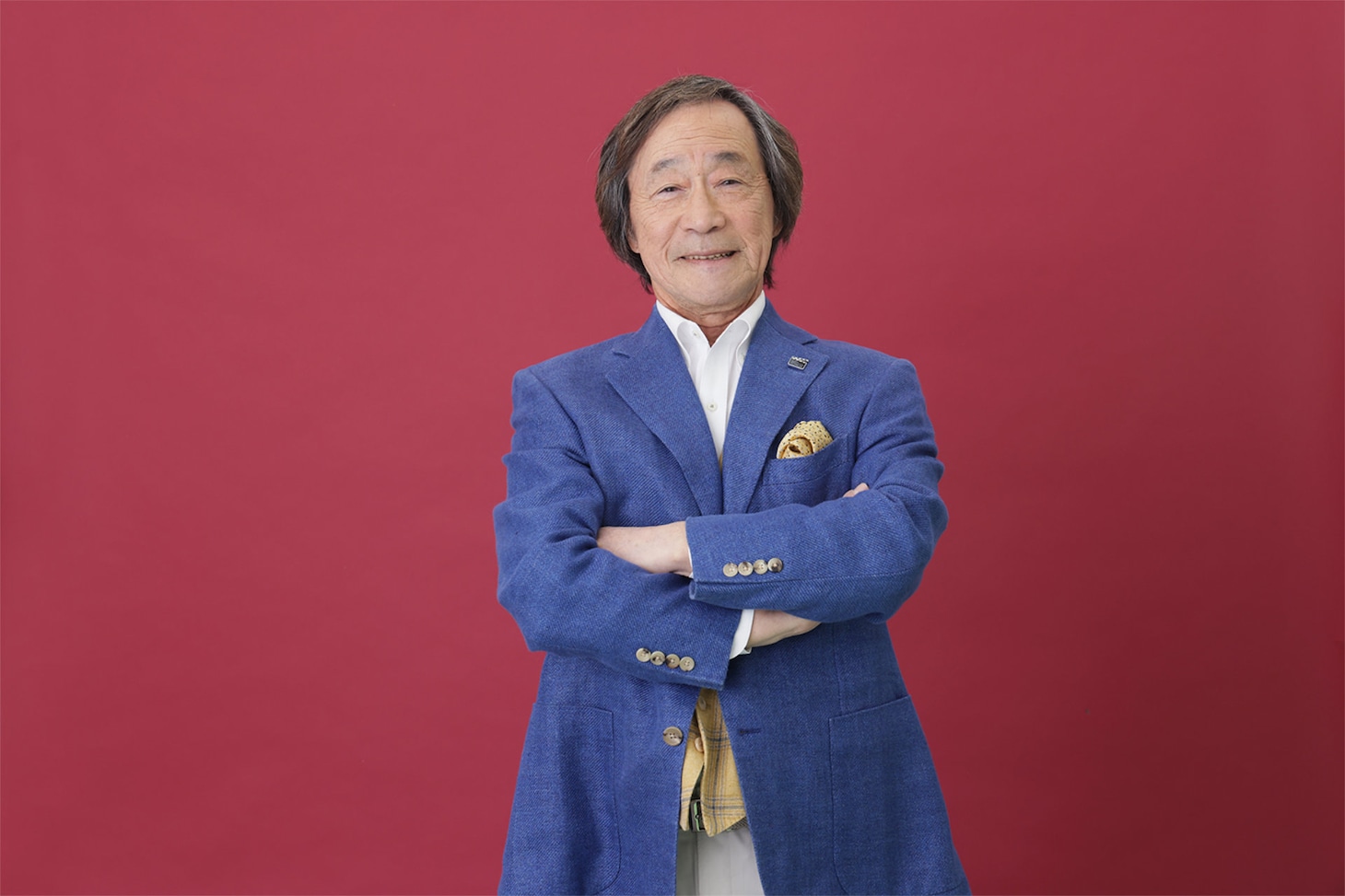 武田鉄矢（撮影：島田香、ヘアメイク＆スタイリスト：川岸みさこ）