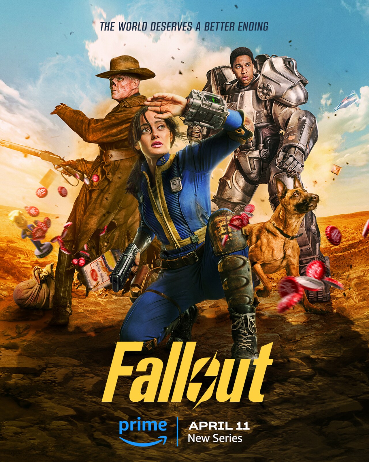核戦争後の世界描くゲーム「Fallout」、ドラマが4月11日にPrime Video