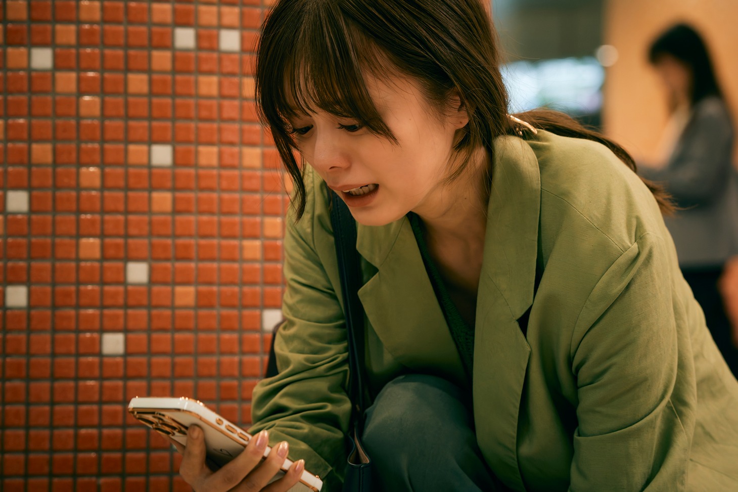「新しい怖い」第2話「シカク」より。