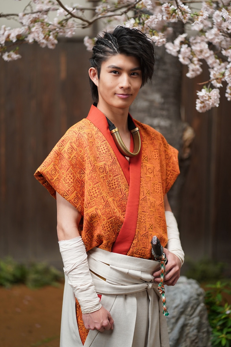 原田左之助役の柊太朗。