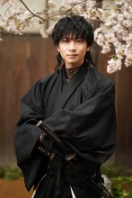 斎藤一役の庄司浩平。