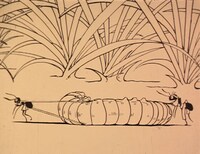 「漫画 二つの世界」場面カット （写真提供：国立映画アーカイブ）