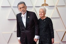 左からフランシス・フォード・コッポラ、エレノア・コッポラ。（写真提供：Sthanlee Mirador / Sipa USA / Newscom / Zeta Image）