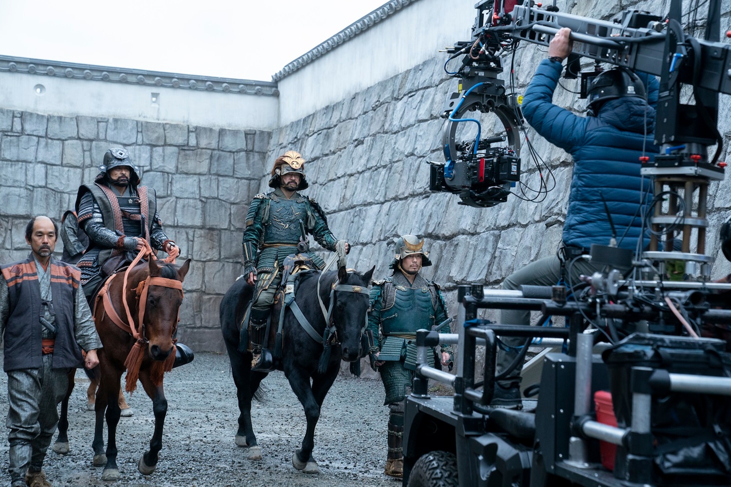 ドラマ「SHOGUN 将軍」メイキング写真 (c) Katie Yu/FX