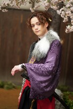 芹沢鴨役の三浦涼介。