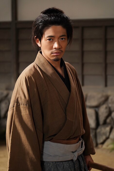 吉田沢衛門兼貞役の和田正人。